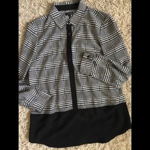 Talbots tunic length top